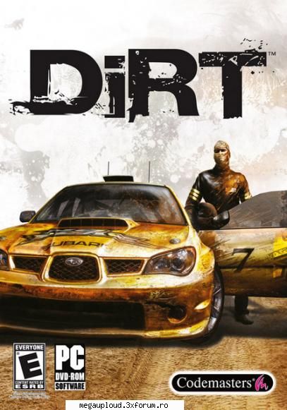 colin mcrae dirt reloaded system tcp/ip mode (2-100 players) broadband internet connection required