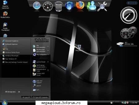 windows pro sp3 black edition iso packed     pass: