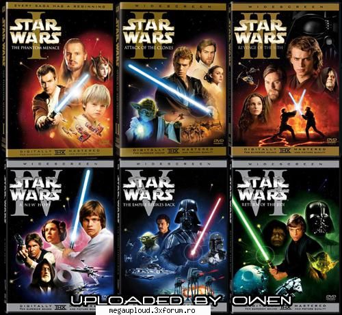 star wars collection star wars the phantom menacestar wars attack the clones star wars iii revenge