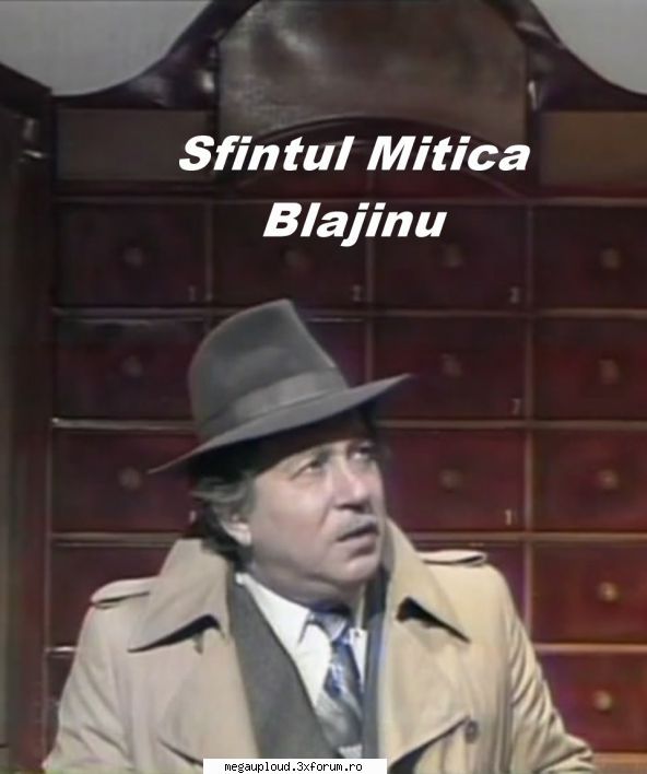 sfantul mitica blajinu (1981) teatru sfantul mitica blajinu care şi impostura unori oameni