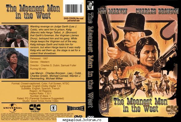 charles bronson collection movie the meanest men the west (1978)o compilatie doua episoade din