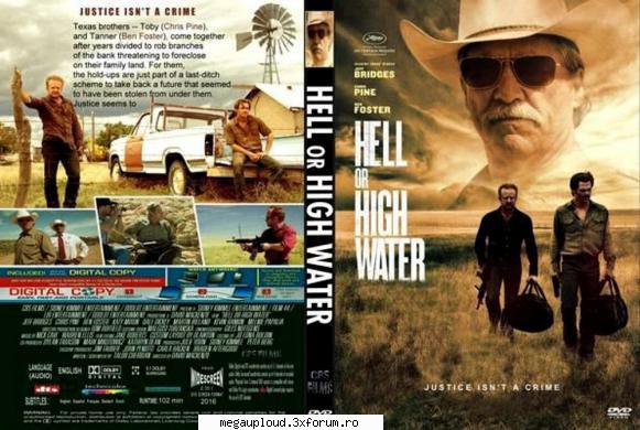 hell high water (2016) hell high water (2016)cu orice frați din texas, toby (chris pine),