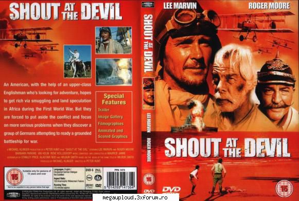 shout at the devil (1976)

 

colonel flynn o'flynn, un colonel american, mai mult băut, este