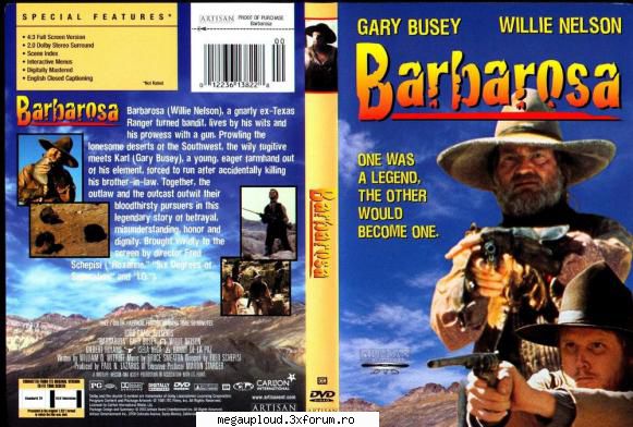 barbarosa (1982)

 

karl westover este un tanar fermier care se vede pus in situatia de-a fugi de
