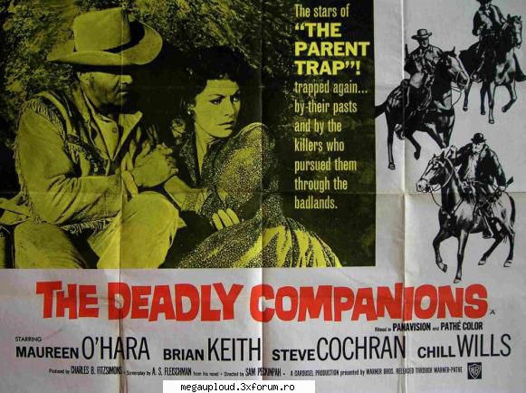 the deadly companions (1961) the deadly companions (brian keith), fost sergent armata uniunii este