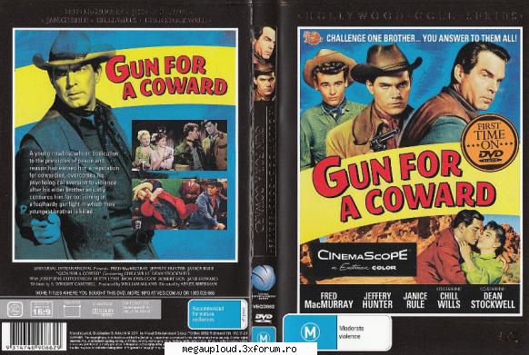 gun for a coward (1957)

 

dupa moartea unui fermier cei trei fii ai săi conduc ferma, dar