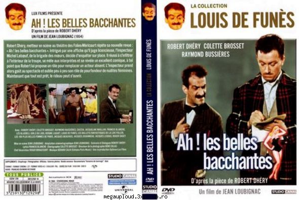 louis funes collection movie ah! les belles bacchantes (1954)la teatru revista local fac repetitii