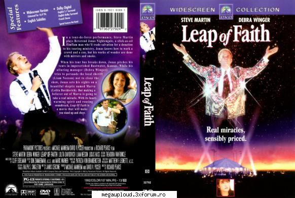 leap faith (1992) leap faith este care făcut din face turnee prin faţa tuturor că