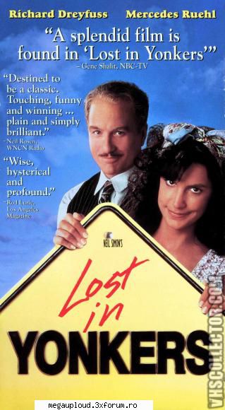 lost yonkers (1993) lost yonkers este tatal doi copii, arty cheltuit banii luati camatare, pentru