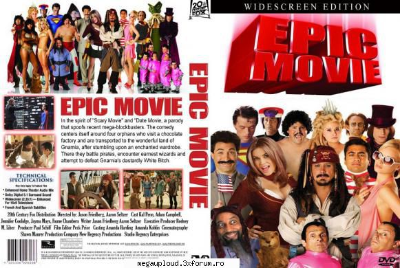 epic movie (2007) epic movie este povestea patru orfani foarte tineri: unul crescut curator luvru