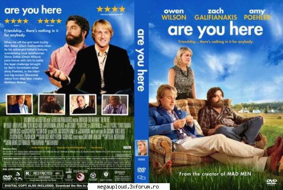 are you here (2013) are you here (2013)ben baker este care canapeaua său, steve dallas, este