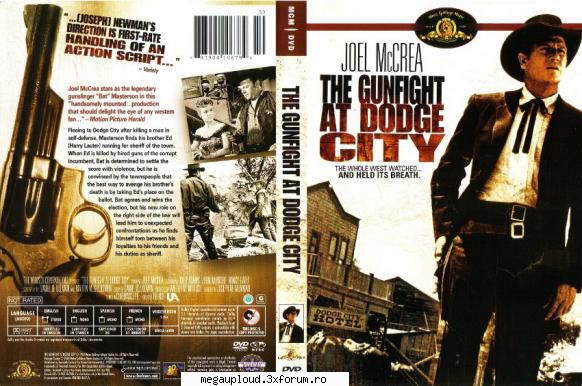 the gunfight dodge city (1959) the gunfight dodge city (1959)joel mccrea legendarul bat masterson