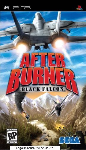 after burner: black falcon psp iso