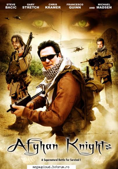 afghan knights in (2007) dvd 5

product michael madsen, vince murdocco, francesco quinn, gary