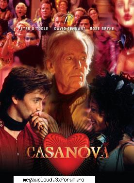 casanova  - part. 1 (2005)  dvd 5

 

ajuns la o varsta batranul libertin giacomo casanova, acum in