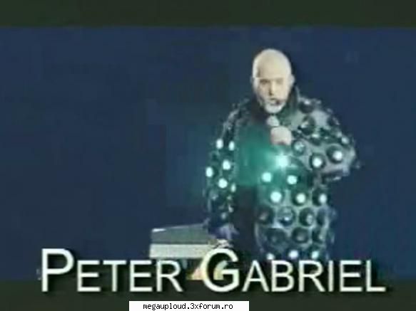 peter gabriel (video) peter                    