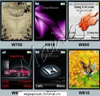 theme for sony ericsson