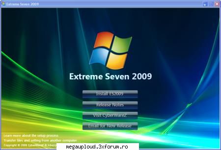 windows extreme seven 2009 new links well work has been going for the final edition extreme seven