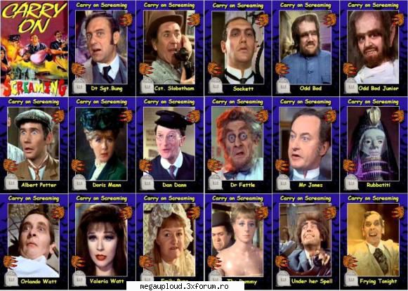 carry on... screaming (1966)

 

doris mann și albert potter sunt intr-o padure si stau de aude
