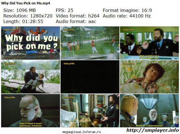 Colectia ,,Piedone,, - Why Did You Pick on Me? (1980) Chiss� Perch� - FILME