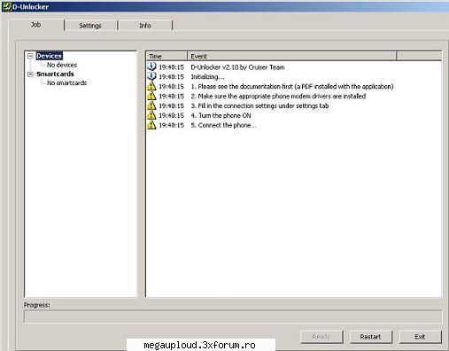 D-Unlocker pentru SonyEricsson phones. - Unlocker is world best standalone - APLICATII PENTRU TELEFOANE