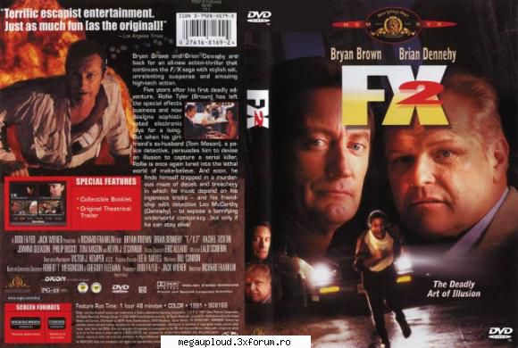 fx 2 (1991)
the deadly art of 2  : efecte speciale ii

 

rollie tyler este un tehnician de efecte