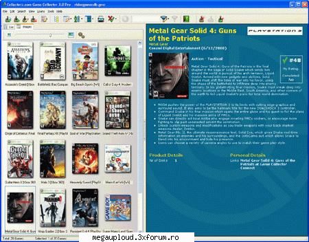 Game Collector Pro v3.11 - Collectorz.com Comic Collector is a comic book - PROGRAME PC