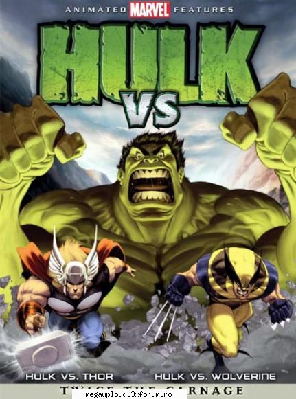 hulk vs thor 2008 ws dvdrip xvid