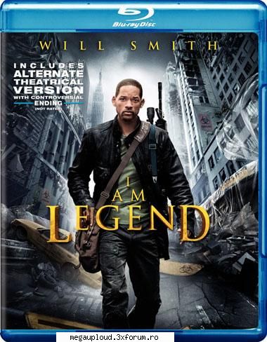 I Am Legend (2007) mHDRip-300MB - Download: Password: adzapper - FILME  BLUE RAY