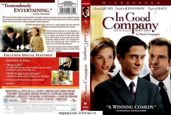in good company (2004)

 

dan foreman este un om de familie, cu vechime in locul unde lucreaza (o