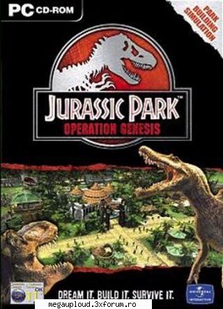 JURASSIC PARK - OPEARTION GENESIS (HIGHLY COMPRESSED 67 MB ONLY ) - SYSTEM REQUIREMENT: 32 MB - JOCURI PC