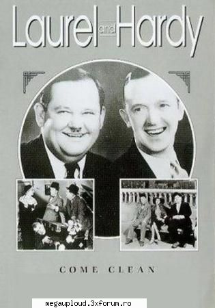 Laurel & Hardy - Come Clean (1931) - shadowX - STAN SI BRAN
