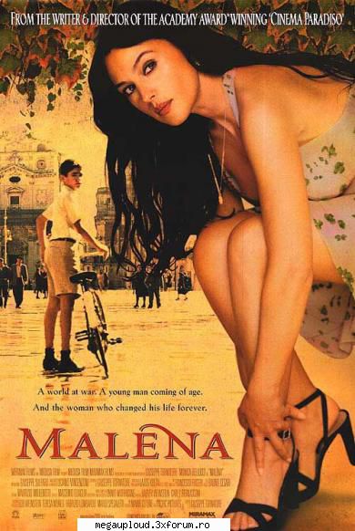 malena ( 2000 ) dvd 5 

orasul sicilian castelcuto este inmarmurit si vrajit de malena, o femeie
