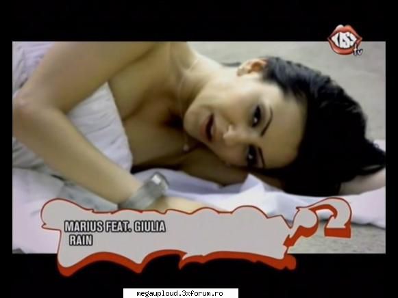 Marius (Ex. Akcent) feat. Giulia - Rain (Video) - Marius (Ex. Akcent) feat. Giulia - MUZICA USOARA ROMANEASCA