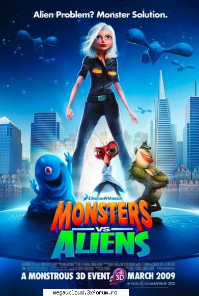 Monsters vs Aliens TS XViD - shadowX - DESENE ANIMATE