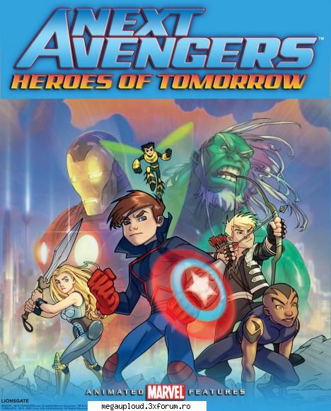 Next Avengers: Heroes of Tomorrow 2008 STV.DvdRip - Next Avengers: Heroes of Tomorrow 2008 - DESENE ANIMATE