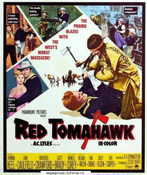 Red Tomahawk (1967) - Red Tomahawk (1967) Un căpitan - FILME