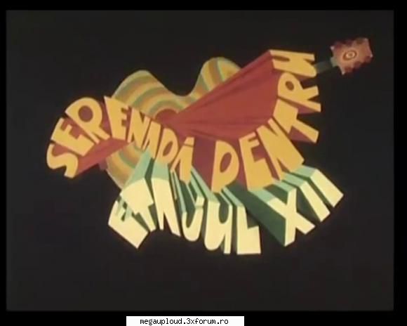 pentru etajul xii (1976)

 

intr-un bloc recent construit, se muta intr-o zi oamenii din vechile