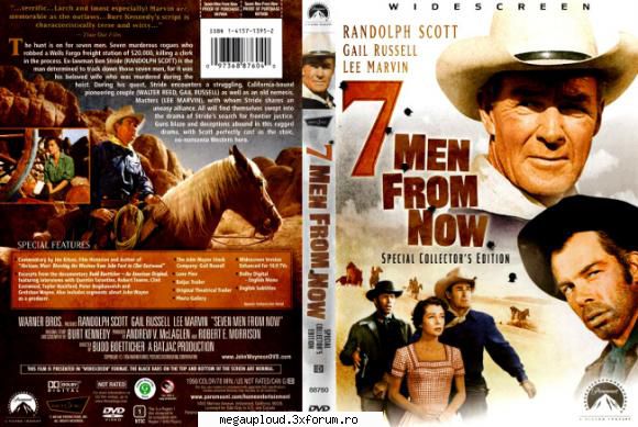 seven men from now (1956)

 

un fost șerif se pentru moartea sale �n timpul unui jaf la wells