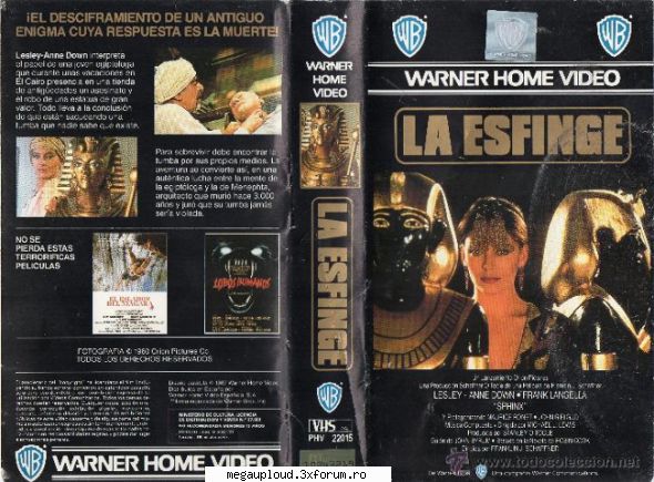 Sphinx (1981) - Sphinx (1981) Dedicatul arheolog, Erica Baron - FILME