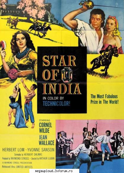 Star of India (1954) - Star of India (1954) Cavalerul Pierre St Laurent - FILME