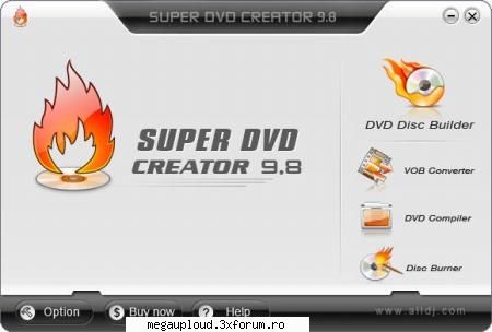 super dvd creator is a dvd authoring and burning tool, it was designed to convert and burn mp4 avi