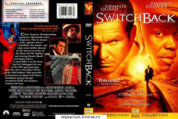 switchback (1997)

 

un oras american e zguduit de la o vreme de mai multe crime politia este in