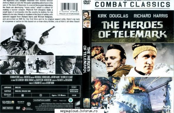 The Heroes of Telemark (1965) - MP4 Subtitrare / Romana inclusa Audio / Engleza - FILME