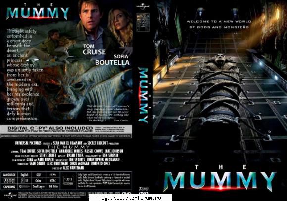the mummy (2017)

 �ntr-o din ad�ncul o al cărei destin i-a fost furat pe nedrept, este la �n