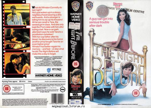 The Night Before (1988) - The Night Before (1988) Winston Connelly se - FILME