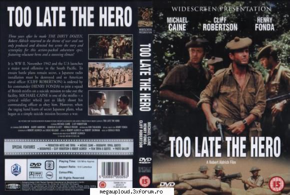 Too Late The Hero (1970) - Too Late The Hero (1970) Prea t�rziu pentru eroi - FILME