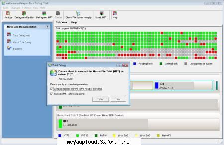 Total Defrag 2009 - File system starts out with all or most of its - PROGRAME PC