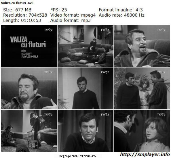 Valiza cu fluturi (1975) - Teatru TV - Valiza cu Fluturi (1975) Regia / Sanda Manu - FILME ROMANESTI