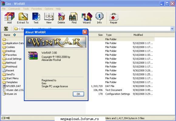 WinRAR 3.80 FiNAL Keygen-CORE (FD - Download: Original Application : Registered - PROGRAME PC